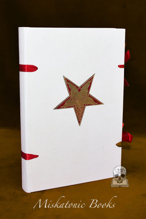 ELUCIDATION OF NECROMANCY: Lucidarium Artis Nigromantice by Peter Abano translated by Joseph H. Peterson - Deluxe Limited Edition of only 8 Numbered Copies Bound in Vellum with Custom Slipcase