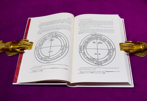 ELUCIDATION OF NECROMANCY: Lucidarium Artis Nigromantice by Peter Abano translated by Joseph H. Peterson - Limited Edition Hardcover Bound in Leather - Image 4