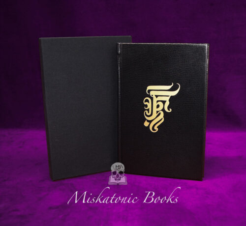 TRUTMEZZER: A Blade of Two Ways by Frater Acher - Deluxe Leather Bound Limited Edition Hardcover in Custom Slipcase