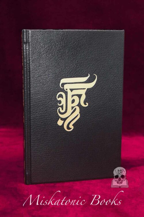 TRUTMEZZER: A Blade of Two Ways by Frater Acher - Deluxe Leather Bound Limited Edition Hardcover in Custom Slipcase