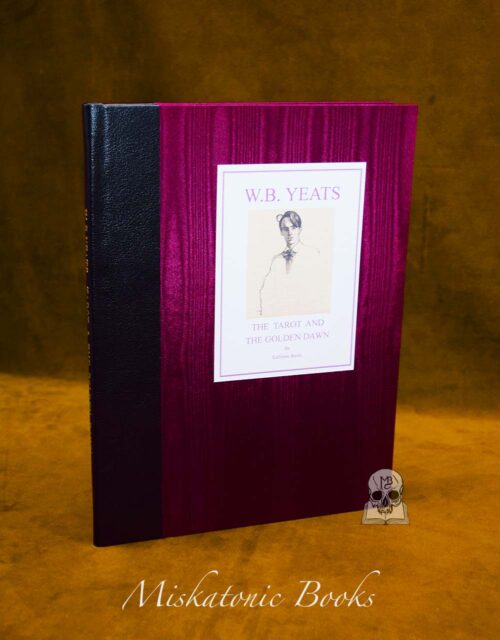 W.B. YEATS: The Tarot and The Golden Dawn by Kathleen Raine - Limited Edition Hardcover in Quarter Leather and Moire Silk