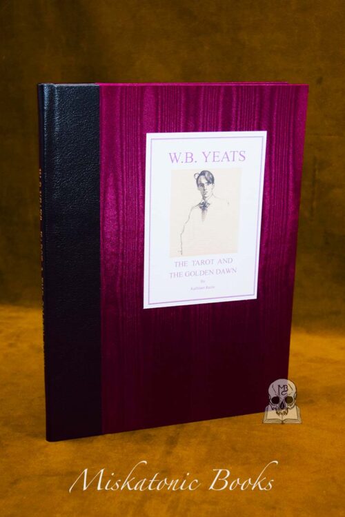 W.B. YEATS: The Tarot and The Golden Dawn by Kathleen Raine - Limited Edition Hardcover in Quarter Leather and Moire Silk