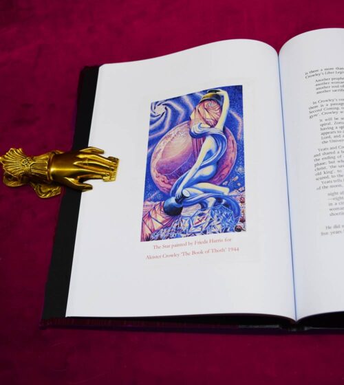 W.B. YEATS: The Tarot and The Golden Dawn by Kathleen Raine - Limited Edition Hardcover in Quarter Leather and Moire Silk - Image 3