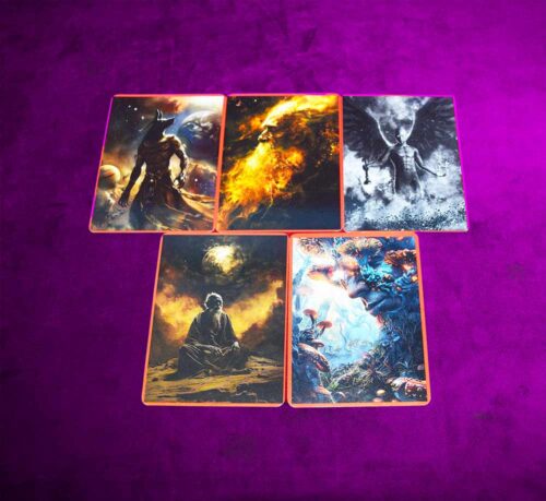 DREAM GATES & ASTRAL PATHS by Asenath Mason and Edgar Kerval - Leather Bound Deluxe Limited Edition with Cards - Image 2