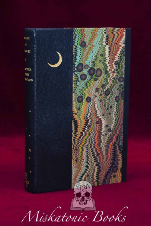 DREAMS OF WITCHES by Christina Oakley Harrington - Deluxe Limited Edition Half Bound in Leather and Marbled Boards