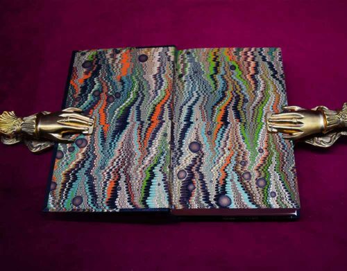 DREAMS OF WITCHES by Christina Oakley Harrington - Deluxe Limited Edition Half Bound in Leather and Marbled Boards - Image 2
