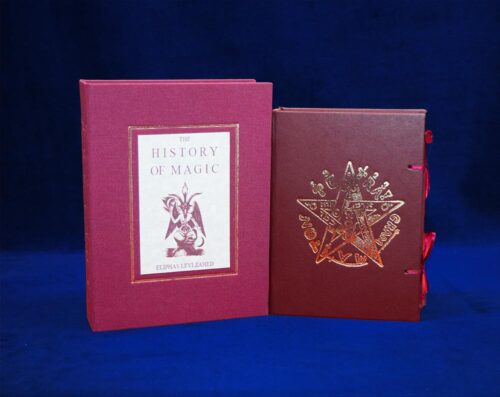 HISTORY OF MAGIC by Eliphas Levi - Deluxe Leather Bound Edition in Custom Clamshell Box - Image 2