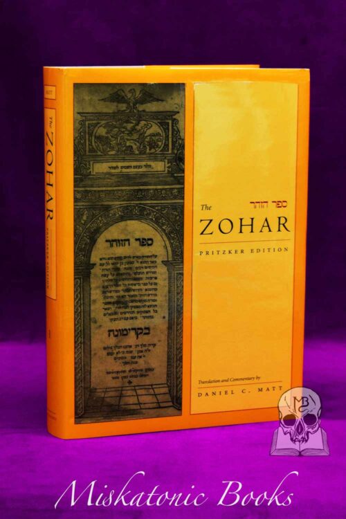 THE ZOHAR: Pritzker Edition, Vol. 1 by Daniel C. Matt - Hardcover Edition