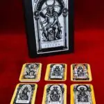THE 83 DEMONS OF SATURN by David Mllr - Leather Bound Limited Edition + Tarot Card Deck