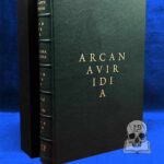 THE GREEN MYSTERIES Arcana Viridia: An Occult Herbarium by Daniel A. Schulke - Signed Deluxe Leather Bound Limited Edition Hardcover in Custom Slipcase