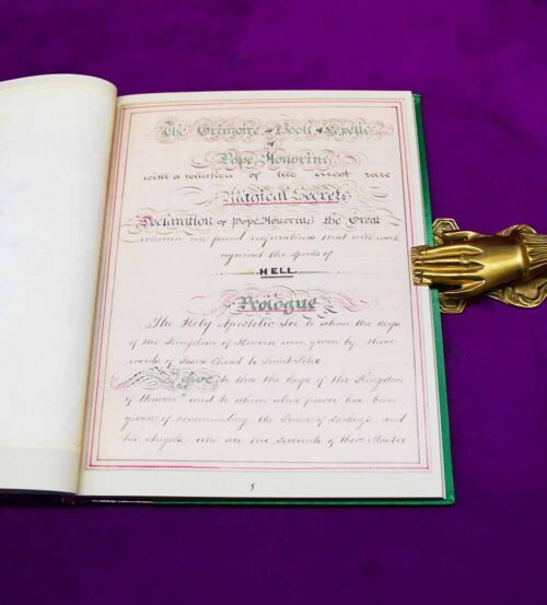 GRIMOIRE OF HONORIUS: THE IRWIN MANUSCRIPT - Limited Edition Hardcover - Image 2