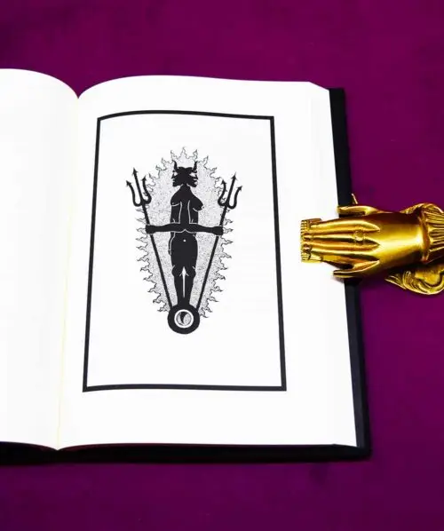 Lyrics of Lilith, Songs of Samael: The Serpent Siddur of the Nachash El Acher by Matthew Wightman - Hardcover Edition - Image 2