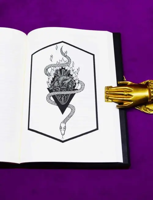 Lyrics of Lilith, Songs of Samael: The Serpent Siddur of the Nachash El Acher by Matthew Wightman - Hardcover Edition - Image 3