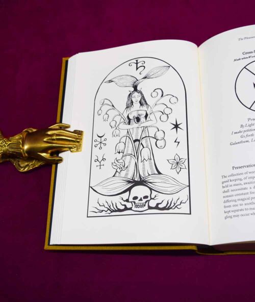 VIRIDARIUM UMBRIS: The Pleasure-Garden of Shadow by Daniel A. Schulke (Arbor Infernis Edition Deluxe Limited Edition with hand drawn talisman) - Image 3