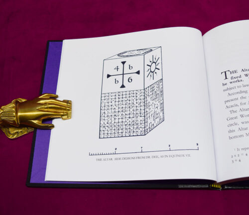BOOK FOUR Part 1 : MYSTICISM &  Part 2 : MAGICK by Aleister Crowley and  Mary D’Este Sturges (Soror Virakam) - 2 Volume Quarter Bound in Limited Edition Hardcover - Image 5