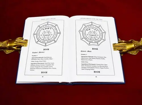 GATEWAYS THROUGH STONE AND CIRCLE by Frater Ashen Chassan 10 year Anniversary Edition - Deluxe Leather Bound Limited Edition Hardcover in Custom Traycase - Image 8