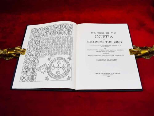 The Book of the Goetia of Solomon the King by Aleister Crowley - Hardcover - Image 2