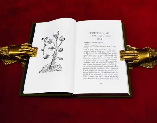 WORTCUNNING: A Folk Medicine Herbal & A Magic Herbal by Nigel G. Pearson - Hardcover Edition - Image 2