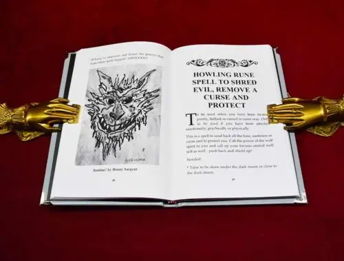 WER-WOLF SPELLS by Denny Sargent (Aka Fr. Aion 131) - Limited Edition Hardcover - Image 2