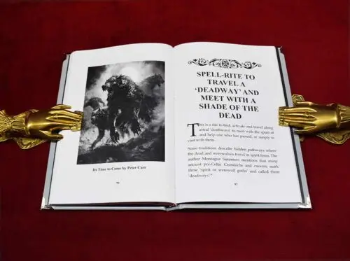 WER-WOLF SPELLS by Denny Sargent (Aka Fr. Aion 131) - Limited Edition Hardcover - Image 3
