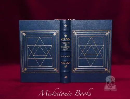 The Book of Ceremonial Magic, the Secret Tradition in Goëtia - including the Rites and Mysteries of Goetic Theurgy, Sorcery and Infernal Necromancy - Custom Leather Binding by Nate McCall - Image 2