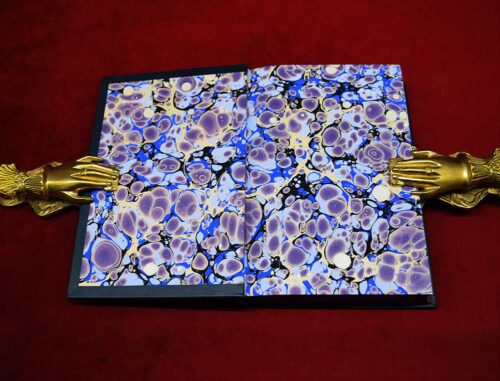 The Book of Ceremonial Magic, the Secret Tradition in Goëtia - including the Rites and Mysteries of Goetic Theurgy, Sorcery and Infernal Necromancy - Custom Leather Binding by Nate McCall - Image 4