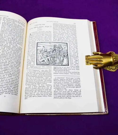 Compendium Maleficarum by Francesco Maria Guazzo - (1929, Limited Edition Hardcover bound in full Morocco by Sangorski & Sutcliffe) - Image 7