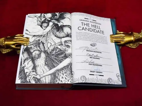 THE HELL CANDIDATE by Graham Masterton - Limited Edition Hardcover - Image 4