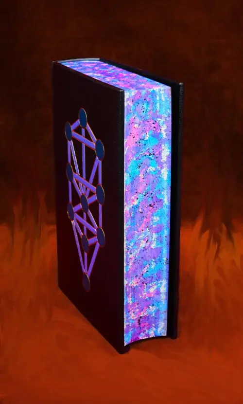 MAGICK WITHOUT TEARS by Aleister Crowley - First Printing Hardcover, Custom Bound by Artisan Bookbinder Nate McCall - Image 3