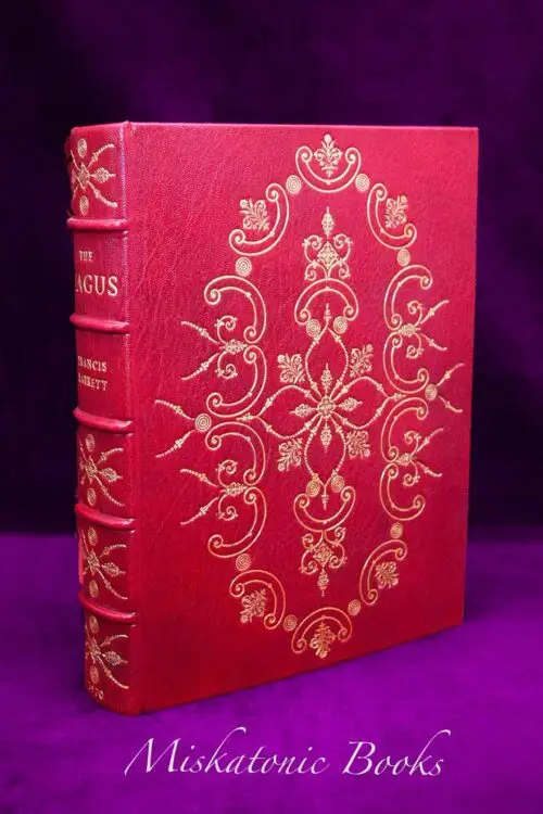 THE MAGUS, or Celestial Intelligencer; Being A Complete System Of Occult Philosophy by Francis Barrett - Limited Edition Hardcover Custom Bound by Artistan Bookbinder Nate McCall