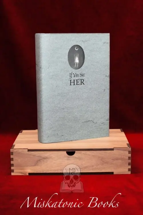 IF YOU SEE HER by Ania Ahlborn with Illustrations by Babs Webb - Signed Limited Edition Hardcover in Custom Wood Box - Image 3