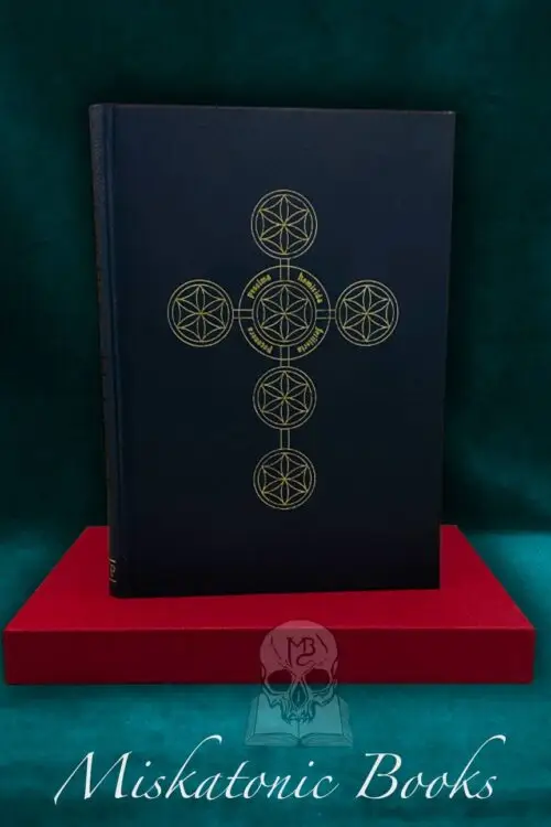 LAND OF THE GOAT: Witchcraft in the Pyrenees by Júlia Carreras Tort - Deluxe Edition Bound in Black Goatskin in Custom Slipcase