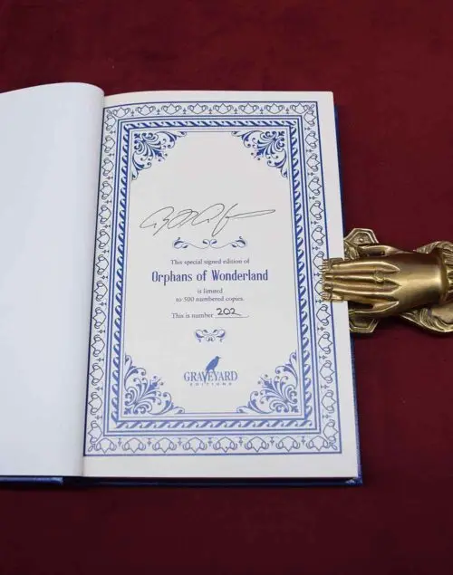 ORPHANS OF WONDERLAND by Greg F. Gifune - Limited Edition Hardcover - Image 3