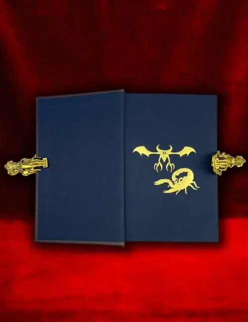 THE SCORPION GOD by Mark Alan Smith - SIGNED Semi-Deluxe Leather Bound Limited Edition (Atlantean Witchblood Edition) - Image 3