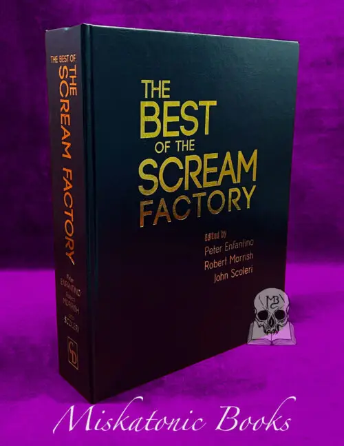 THE BEST OF SCREAM FACTORY edited by Peter Enfantino, Robert Morrish & John Scoleri - Deluxe Leather Bound Lettered Edition in Custom Traycase - Image 2