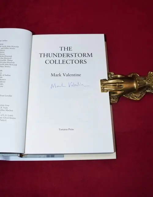 THE THUNDERSTORM COLLECTORS by Mark Valentine - Signed Limited Edition Hardcover - Image 2