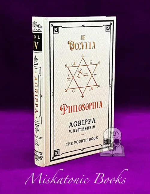 DE OCCULTA PHILOSOPHIA vol 4 by Agrippa - Hardcover Edition
