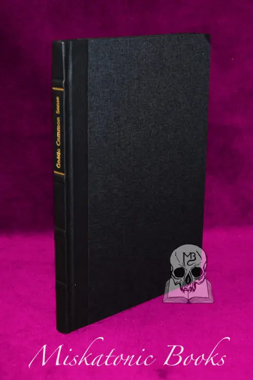 Goêtic Common Sense: An Interlude for the Inveterate Chthonic Sorcerer by Frater Acher - Deluxe Special Signed,  Hand Numbered Half Leather Bound Edition