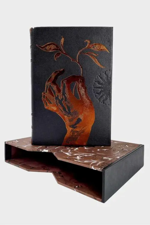 SEMESILAM: The Eternal Sun - Deluxe Leather Bound Artisanal Edition Hardcover in Custom Slipcase