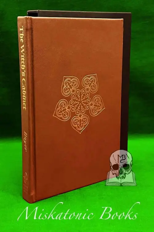 THE WITCH'S CABINET: Plant Lore, Sorcery and Folk Tradition (Deluxe Leather Bound Limited Edition Hardcover in Custom Slipcase)