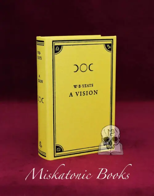 A VISION by W.B. Yeats (Hardcover Edition)