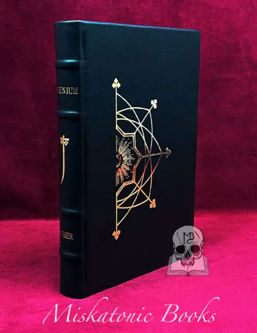 INGENIUM: The Alchemy of the Magical Mind by Frater Acher with Book Design and Artwork by Joseph Uccello - Deluxe Leather Bound Limited Edition