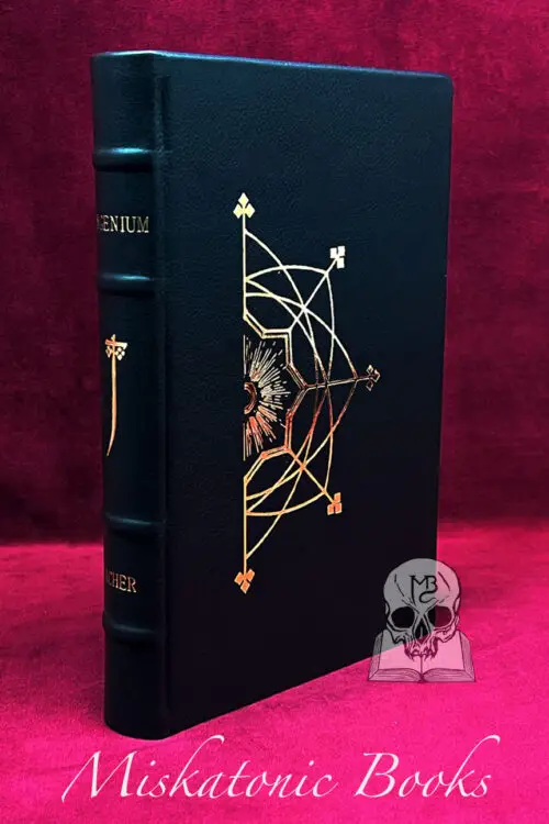 INGENIUM: The Alchemy of the Magical Mind by Frater Acher with Book Design and Artwork by Joseph Uccello - Deluxe Leather Bound Limited Edition