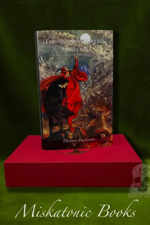 The Mephistophelian Trilogy: A Draconian Autobiography by Thomas Karlsson - Deluxe Leather Bound Limited Edition in Custom Slipcase