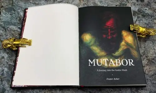 MUTABOR: A Journey into the Goetic Flesh by Frater Acher (Deluxe Limited Edition Hardcover) - Image 3