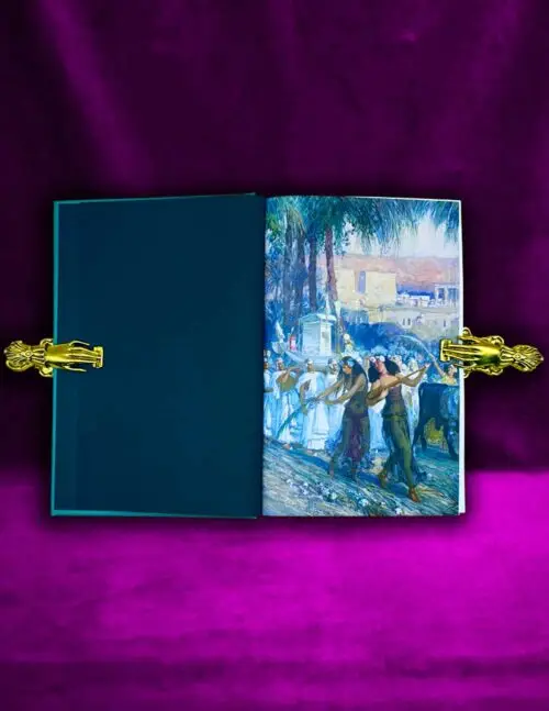 OFFERING TO ISIS: Knowing the Goddess Through Her Sacred Symbols by M. Isidora Forrest - Limited Edition Hardcover - Image 3