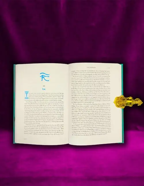 OFFERING TO ISIS: Knowing the Goddess Through Her Sacred Symbols by M. Isidora Forrest - Limited Edition Hardcover - Image 4