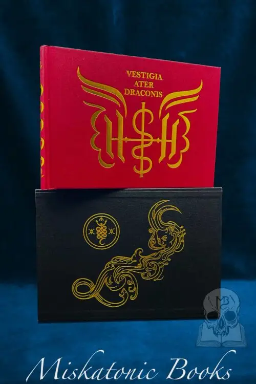 VESTIGIA ATER DRACONIS by Peter Hamilton-Giles - Deluxe Totemic Limited Edition Hardcover