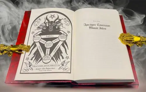 INFERNAL UNION: Sinister Initiation & The Satanic Psalms by Michael W. Ford (Limited Edition Hardcover) - Image 3