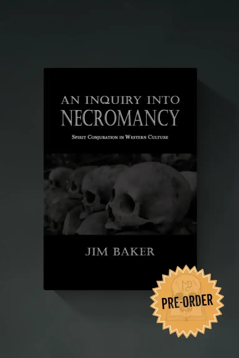 AN INQUIRY INTO NECROMANCY: Spirit Conjuration in Western Culture by Jim Baker - First Edition Hardcover